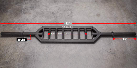 Rogue MG-1 Multi Grip Bar 2.0 - Neutral Grip Swiss Bar | Rogue Fitness